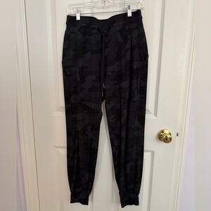 lululemon athletica Black Camo Joggers